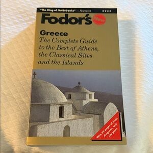 Greece Travel Guide - Gold and White